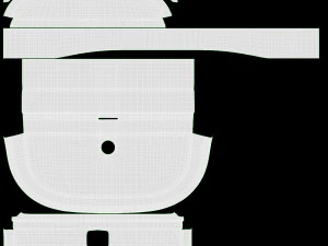 Laufen Sonar Washbasin 800 3D Model