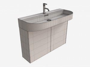 Laufen Sonar Washbasin 1000 Modelo 3D