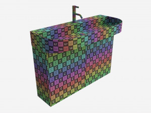 Laufen Sonar Washbasin 1000 Modelo 3D