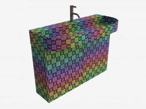 Laufen Sonar Washbasin 1000 3D Model