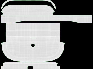 Laufen Sonar Washbasin 1000 Modelo 3D