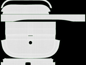 Laufen Sonar Washbasin 1000 3D Model
