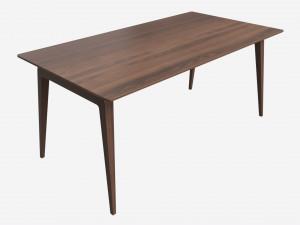 Medium Extending Table Ercol Lugo Modelo 3D