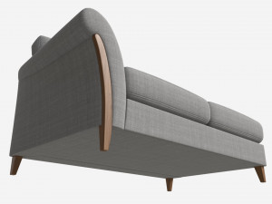 Medium LHF Unit Ercol Trieste 3D Model