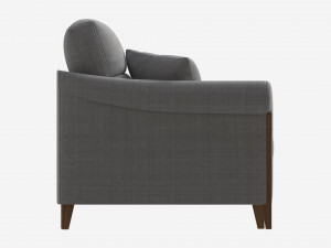 Medium LHF Unit Ercol Trieste 3D Model