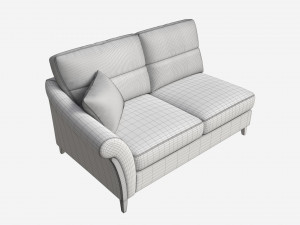 Medium LHF Unit Ercol Trieste 3D Model