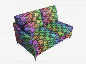 Średnia jednostka LHF Ercol Trieste Model 3D