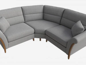 模块转角沙发 Ercol Trieste 01 3D 模型