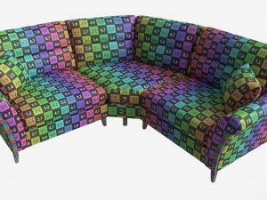 模块转角沙发 Ercol Trieste 01 3D 模型