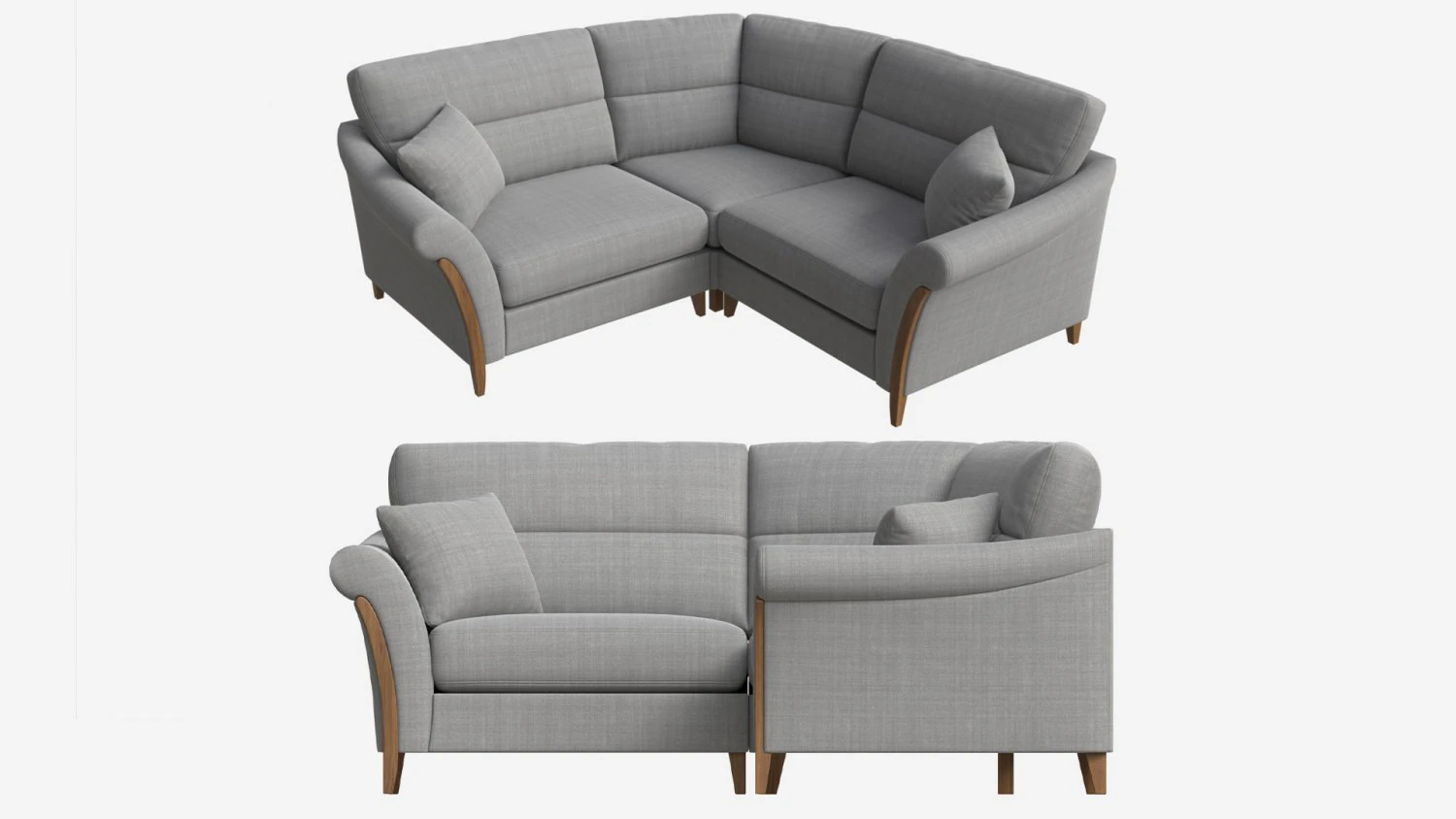 Module Corner Sofa Ercol Trieste 02 3D Model .c4d .max .obj .3ds .fbx .stl .blend 