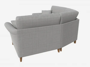 Module Corner Sofa Ercol Trieste 02 3D Model