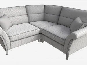 Module Corner Sofa Ercol Trieste 02 3D Model