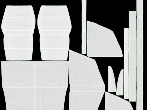 Module Corner Sofa Ercol Trieste 02 3D Model