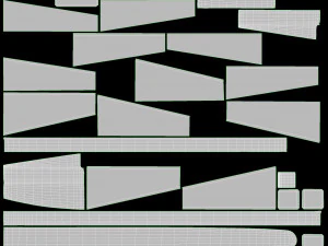 Module Corner Sofa Ercol Trieste 02 3D Model
