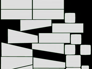 Module Corner Sofa Ercol Trieste 02 3D Model