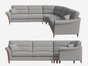 Module Corner Sofa Ercol Trieste 03 3Dモデル