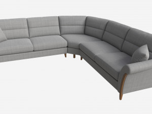 Module Corner Sofa Ercol Trieste 03 Model 3D