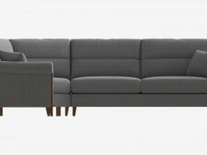 Sof&aacute; M&oacute;dulo de Canto Ercol Trieste 03 Modelo 3D