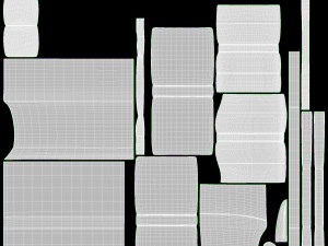 Module Corner Sofa Ercol Trieste 03 Model 3D