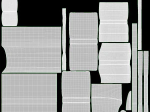 Sof&aacute; M&oacute;dulo de Canto Ercol Trieste 03 Modelo 3D