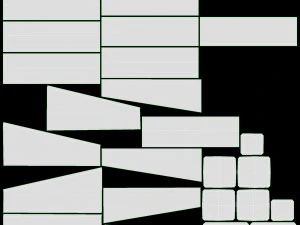 Sof&aacute; M&oacute;dulo de Canto Ercol Trieste 03 Modelo 3D