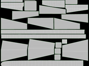 Sof&aacute; M&oacute;dulo de Canto Ercol Trieste 03 Modelo 3D