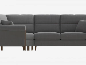 Module Corner Sofa Ercol Trieste 04 3D Model
