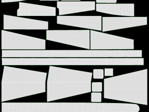 Module Corner Sofa Ercol Trieste 04 3D Model