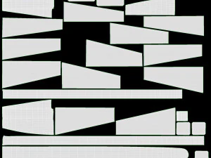 Module Corner Sofa Ercol Trieste 04 3D Model