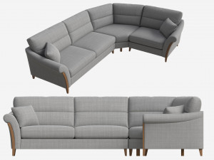 Module Corner Sofa Ercol Trieste 05 Modelo 3D