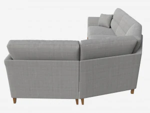 Module Corner Sofa Ercol Trieste 05 3D Model