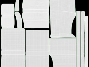 Module Corner Sofa Ercol Trieste 05 3D Model