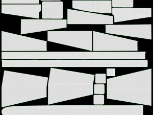 Module Corner Sofa Ercol Trieste 05 3D Model