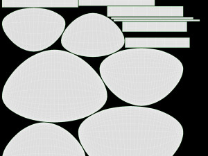 Nest of Tables Ercol Shalstone John Lewis 3D 모델