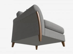 Petite LHF Unit Ercol Trieste 3D Model