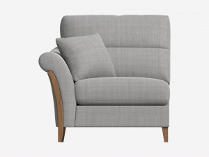 Petite LHF Unit Ercol Trieste 3D Model