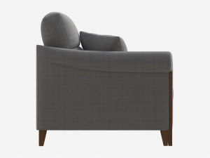 Petite LHF Unit Ercol Trieste 3D Model