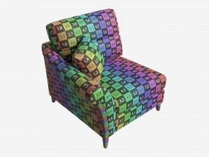 Petite LHF Unit Ercol Trieste 3D Model