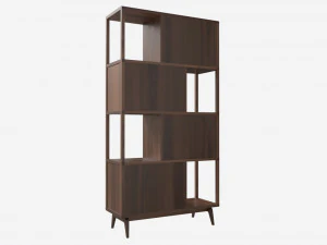 Shelving Unit Ercol Lugo 3D Model