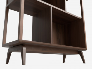 Shelving Unit Ercol Lugo 3D Model
