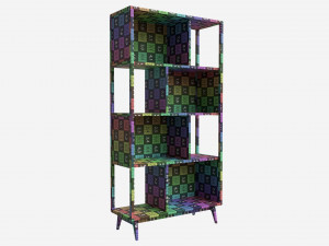Shelving Unit Ercol Lugo 3D Model