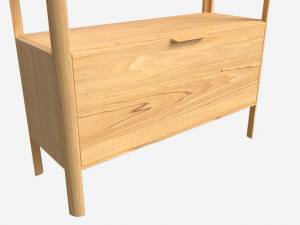 Shelving Unit Ercol Mia Modello 3D