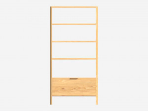 Shelving Unit Ercol Mia Modello 3D