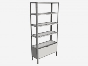Shelving Unit Ercol Mia Modello 3D