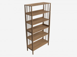 Shelving Unit Ercol Shalstone John Lewis 3D Model