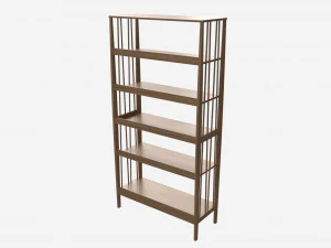 Scaffale Ercol Shalstone John Lewis Modello 3D