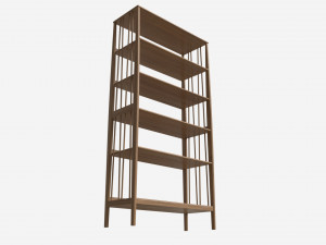Shelving Unit Ercol Shalstone John Lewis 3Dモデル