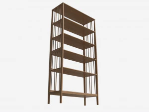 Scaffale Ercol Shalstone John Lewis Modello 3D