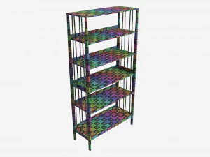 Scaffale Ercol Shalstone John Lewis Modello 3D