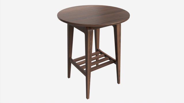 Side Table Ercol Lugo Model 3D .c4d .max .obj .3ds .fbx .stl .blend 